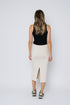 Erin-Luxe Fleece Midi Skirt